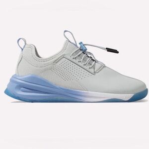 Clove Lightweight Grey & Light Blue Athletic Sneakers Nursing Shoes